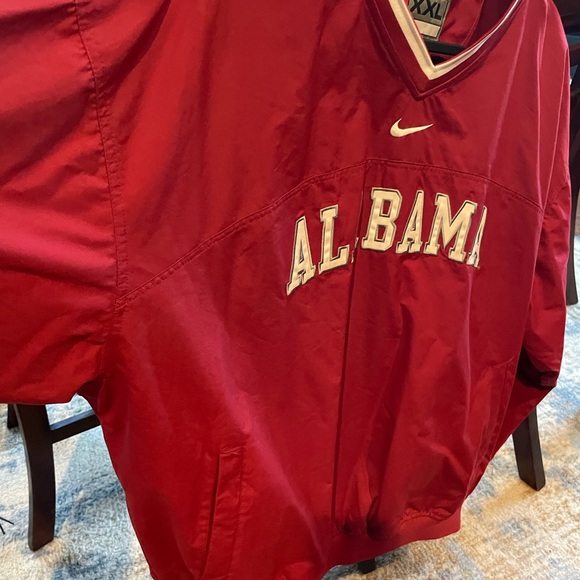 Nike Alabama 2XL windbreaker half Sip On Side Only Worn Briefly Nice. - Picture 2 of 9